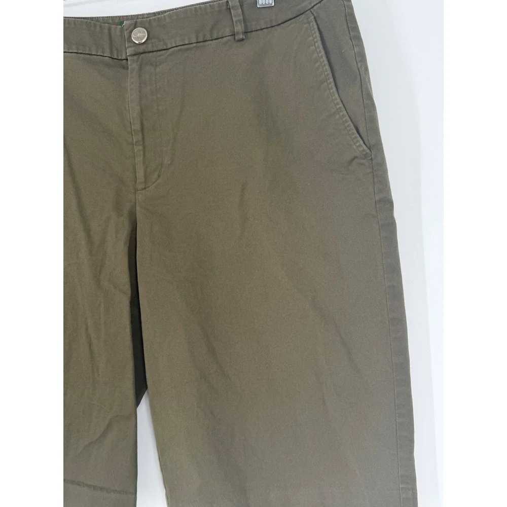 Lauren Ralph Lauren Womens Bermuda Chino Shorts 14 Preppy Ivy League Causal - Picture 3 of 12